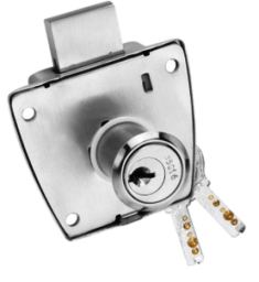 Dimple Key Cupboard Lock